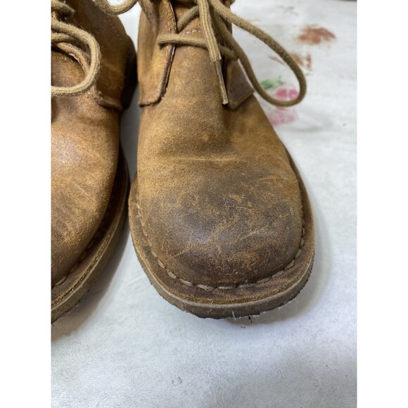 UGG CHESTNUT LEIGHTON SUEDE CHUKKA DESERT BOOTS, US 8.5 - Picture 9 of 13
